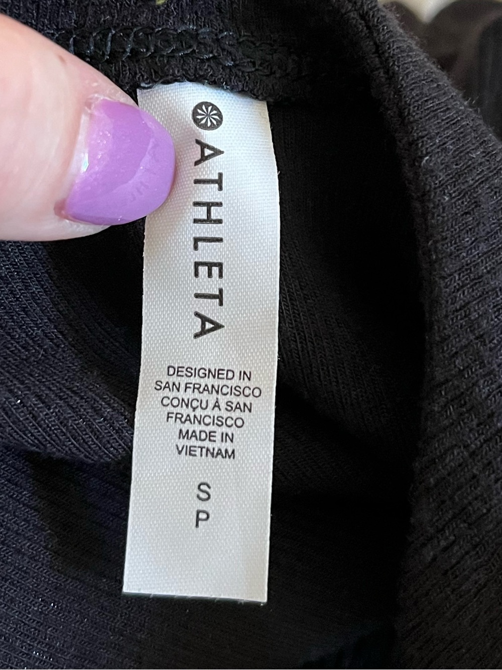 Athleta Well Rested Rib Sleep Tank Dress, SZ S/P - Picture 3 of 6